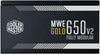 Cooler Master MWE Gold 650 V2 Full Modular, 650W, 80+ Gold Efficiency, 2 EPS Connectors, 120mm HDB Fan, Semi-fanless Operation