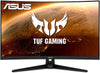 ASUS Monitor TUF Gaming VG32VQ1B 32" 2K HDR Curved Monitor - WQHD (2560 x 1440), 165Hz (Supports 144Hz), 1ms, Extreme Low Motion Blur, Speaker, FreeSync Premium, VESA Mountable, DisplayPort, HDMI