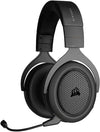 Corsair HS70 Bluetooth - Wired Gaming Headset with Bluetooth - Works with PC, Mac, Xbox Series X, Xbox Series S, Xbox One, PS5, PS4, Nintendo Switch, iOS and Android - Carbon/Black