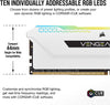Corsair Vengeance RGB Pro SL 32GB (2x16GB) DDR4 3600 (PC4-28800) C18 1.35V Desktop Memory - White (CMH32GX4M2D3600C18W)