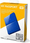 Western Digital 4TB Blue My Passport Portable External Hard Drive - USB 3.0 - BYFT0040BBL-WESN