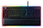 Razer Keyboard Huntsman Elite Gaming Keyboard: Fastest Keyboard Switches Ever - Clicky Optical Switches - Chroma RGB Lighting - Magnetic Plush Wrist Rest - Dedicated Media Keys & Dial Purple Switch - (Classic Black)
