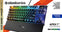 SteelSeries Keyboard Apex 7 TKL Compact Mechanical Gaming Keyboard – OLED Smart Display – USB Passthrough and Media Controls – Tactile and Clicky – RGB Backlit (Blue Switch)