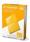 Western Digital 2TB Yellow My Passport  Portable External Hard Drive - USB 3.0 - WDBYFT0020BYL-WESN