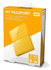 Western Digital 2TB Yellow My Passport Portable External Hard Drive - USB 3.0 - WDBYFT0020BYL-WESN
