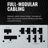 Cooler Master PSU V650 Gold White Edition V2 Full Modular,650W, 80+ Gold Efficiency, Semi-fanless Operation, 16AWG PCIe high-Efficiency Cables