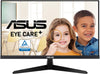 ASUS Monitor VY249HE 23.8” Eye Care Monitor, 1080P Full HD, 75Hz, IPS, Adaptive-Sync/FreeSync, Eye Care Plus, Color Augmentation, Rest Reminder, HDMI VGA, Frameless, VESA Wall Mountable