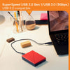Western Digital 2TB Red My Passport  Portable External Hard Drive - USB 3.0 - WDBYVG0020BRD-WESN