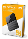 Western Digital 4TB Black My Passport Portable External Hard Drive - USB 3.0 - WDBYFT0040BBK-WESN