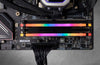Corsair Vengeance RGB Pro 16GB (2 x 8GB) DDR4 DRAM 2666MHz C16 Memory Kit — Black