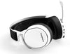 SteelSeries Headset Arctis Pro Wireless Gaming Headset - Lossless High Fidelity Wireless + Bluetooth for PS5/PS4 and PC - White