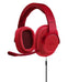 Logitech Headset G433 7.1 Wired Gaming Headset with DTS Headphone: X 7.1 Surround for PC, PS4, PS4 PRO, Xbox One, Xbox One S, Nintendo Switch – Fire Red