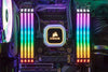 Corsair Vengeance RGB Pro 16GB (2 x 8GB) DDR4 DRAM 3200MHz C16 Memory Kit — Black