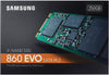 Samsung Internal SSD EVO 860 250GB - M.2 SATA with V-NAND Technology (MZ-N6E250BW)