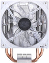 Cooler Master Hyper 212 LED Turbo White Edition CPU Cooler with 2 PWM fans with White LEDs - White - RR-212TW-16PW-R1
