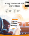 Anker Roav DashCam S1, Dashboard Camera, Full HD 1080p Resolution, 60 fps, Nighthawk Vision, Sony Starvis Sensor, Built-in GPS, Wi-Fi, Wide-Angle Lens, 2-Port Charger
