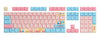 Akko Doraemon Macaron Cherry Keycap Set