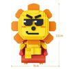 LOZ 9105 Zodiac Leo Sunglasses Lion Sofa Cartoon Animal