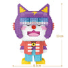 LOZ 9108 Zodiac Gemini Lucky Cat Helmet Cartoon Animal