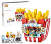 LOZ 1732 MINI French Fries Fast Food Restaurant Cafe Block 463pcs