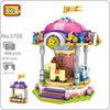 LOZ 1720 Dream Amusement Park Merry-go-round Carousel