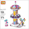 LOZ 1727 Dream Amusement Park Drop Zone Tower