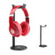 CopperColour Single 6 Luxury Aluminum Headphone Stand Display Hanger Bracket (Black)