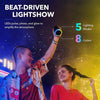 Anker Soundcore Flare Mini Bluetooth Speaker, Outdoor Bluetooth Speaker, IPX7 Waterproof for Outdoor Parties, LED Light Show with 360° Sound and BassUp Technology