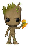 Funko Marvel Avengers Infinity War 416 Groot with Stormbreaker Pop! Vinyl Figure