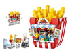 LOZ 1732 MINI French Fries Fast Food Restaurant Cafe Block 463pcs