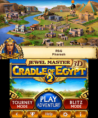 3DS★JEWEL MASTER CRADLE OF EGYPT 2 海外版 Jewel Master: Cradle of Egypt 2 - Nintendo 3DS (US) – Click.com.bn