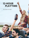 Anker Soundcore Motion B, Portable Bluetooth Speaker, with 12W Louder Stereo Sound, IPX7 Waterproof, and 12+ Hr Longer-Lasting Playtime, Soundcore Speaker Upgraded Edition for Home and Outdoors