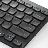 Anker Ultra Compact Slim Profile Wireless Bluetooth Keyboard for iOS, Android, Windows and Mac (Black)
