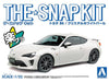 Aoshima The Snap Kit Toyota 86 (Crystal White Pearl) (Model Car)