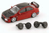 BM Creations 1/64 Mitsubishi Lancer EVO X Red JDM (RHD)
