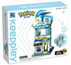 Keeppley Pokemon K20208 Squirtle Swim Equipment Shop QMAN Building Blocks Toy Set