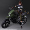 Square Enix Play Arts Kai Final Fantasy Vii Remake Jessie & Motor Bike Set