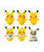 Pokemon Poke-mofu Doll Gashapon (Random One Unit)