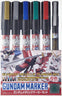 GSI Creos Gundam Metallic Marker Set (6pcs) (Renewal)