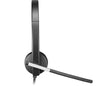 Logitech Headset H650e Stereo USB Business Headset with Noise Cancelling (Black)