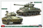 Hasegawa 1/72 M4A3E8 Sherman & M24 Chaffee US Army Main Battle Tank Combo (Plastic Model Kits - Cement/Painting Required)