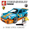 Sembo Techinque Porscho Race Car Model Blocks No.701502 517pcs (Blue/Orange)