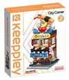 Keeppley K28004 City Corner Japanese Food Canteen QMAN Building Blocks Toy Set