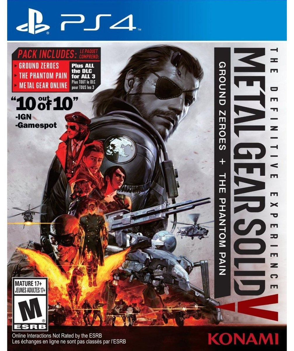 metal gear solid 5 ground zeroes jamais vu Metal Gear Solid V: The Definitive Experience