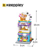 Keeppley City Corner C0108 Bubble Tea House QMAN Building Blocks Toy Set