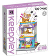 Keeppley City Corner C0108 Bubble Tea House QMAN Building Blocks Toy Set