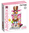 Keeppley City Corner C0109 Teddy Theme Store QMAN Building Blocks Toy Set