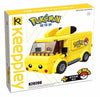 Keeppley Pokemon K20206 Pikachu Mini Bus QMAN Building Blocks Toy Set