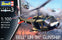 Revell 1/100 Bell Uh-1h Gunship (Huey) (Plastic Model Kits - Cement/Painting Required)