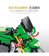 SEMBO 701112 Techinque Series Kawasaki Z1000 Motorcycle Building Blocks Toy Set 227pcs